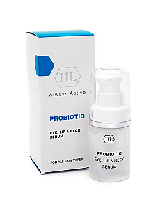 Holy Land ProBiotic Eye, Lip And Neck Serum - Сыворотка для век, губ и шеи 15 мл